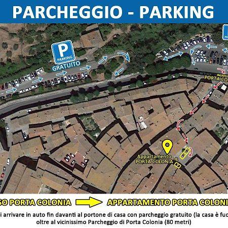 Appartamento Porta Colonia - Free Parking كورتونا المظهر الخارجي الصورة